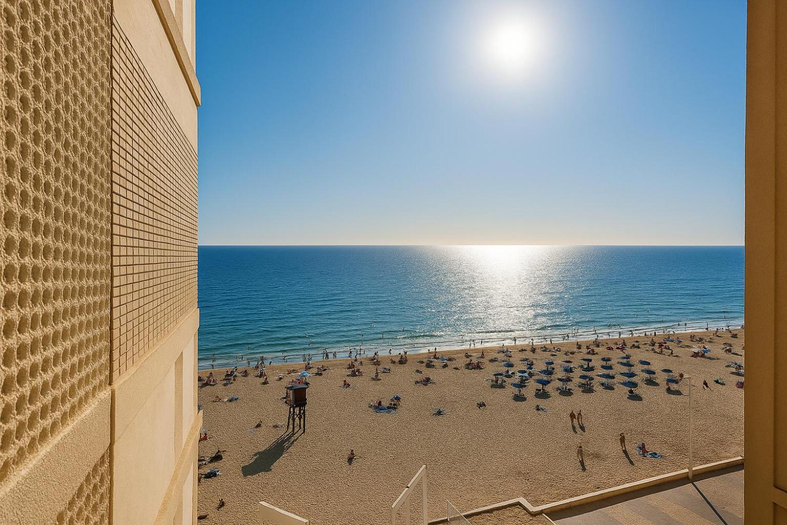Skyline - Beach Apartment With Breathtaking Views And More 카디스 외부 사진